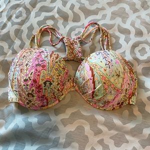 Victoria’s Secret Byron Paisley Push-Up Bikini Top